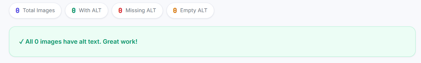 Free Image Alt Checker Tool – Check Missing Alt Text for SEO | Seokify