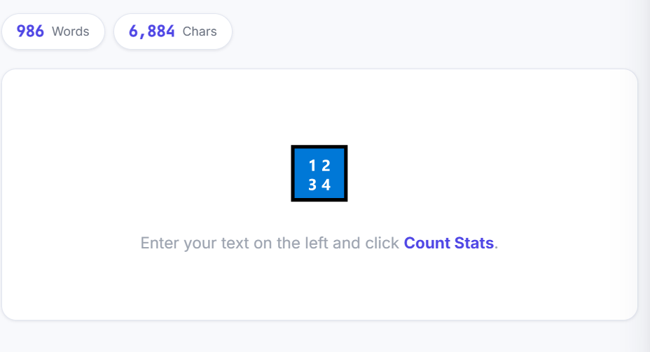 Free Online Word Counter - Count Words, Characters | Seokify