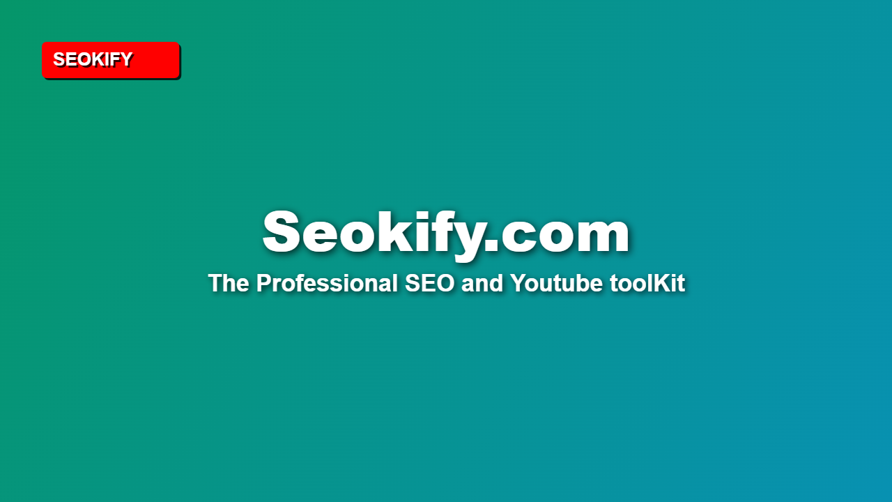 AI YouTube Thumbnail Designer – Build Click-Worthy Thumbnails Fast | Seokify